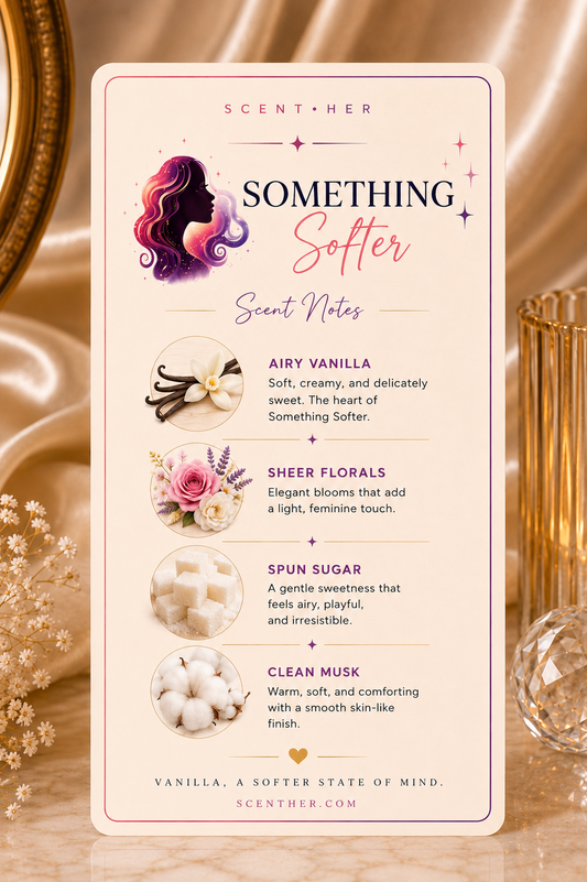 Something Softer | 3-Piece Fragrance Layering Bundle | Body Mist + Body Satin + Perfume Oil Roll-On