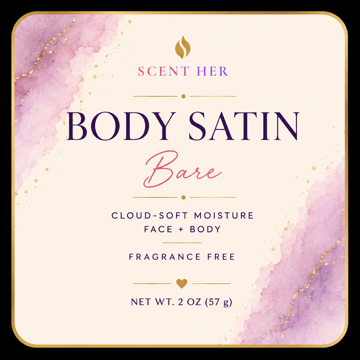 Scent Her Body Satin | BARE