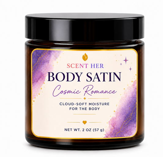 Cosmic Romance Moisturizing Body Satin | Luxury Body Cream | 2 oz