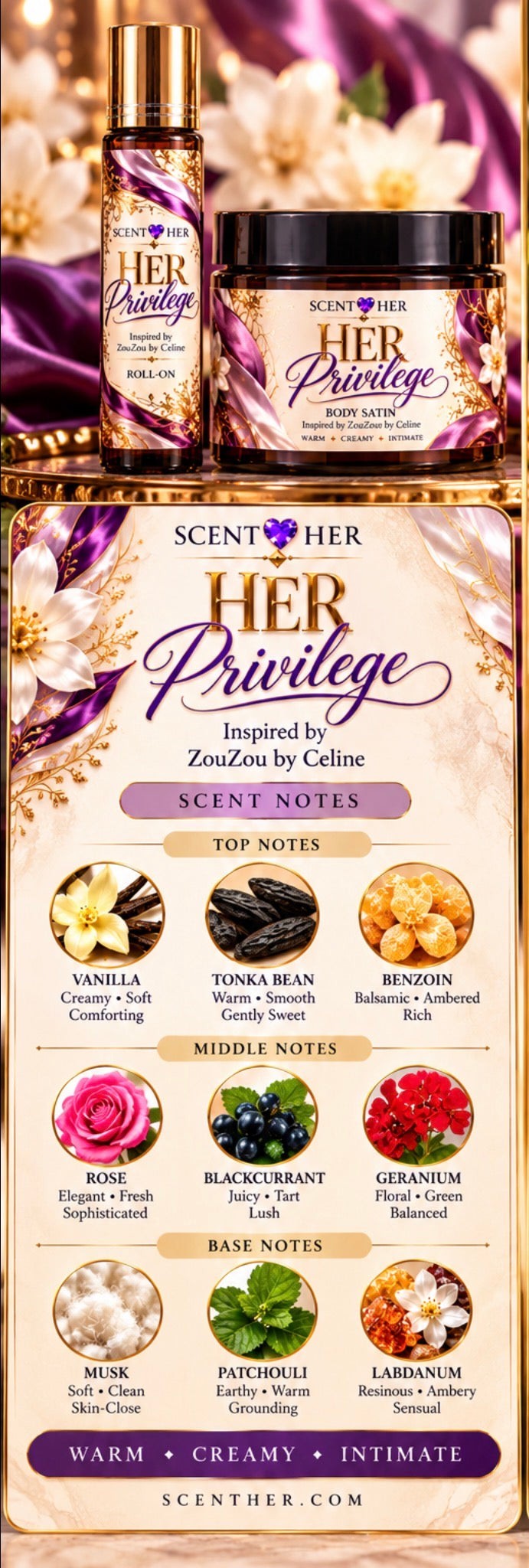 Scent Her Designer Inspired By Collection