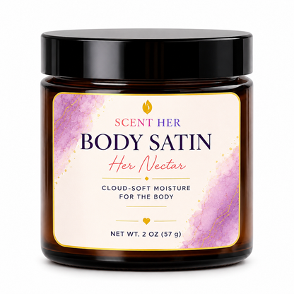 Her Nectar

Her Nectar Moisturizing Body Satin | Luxury Body Cream for Dry Skin | 2 oz
