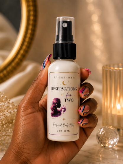 Reservations For 2 Hydrating Body Mist