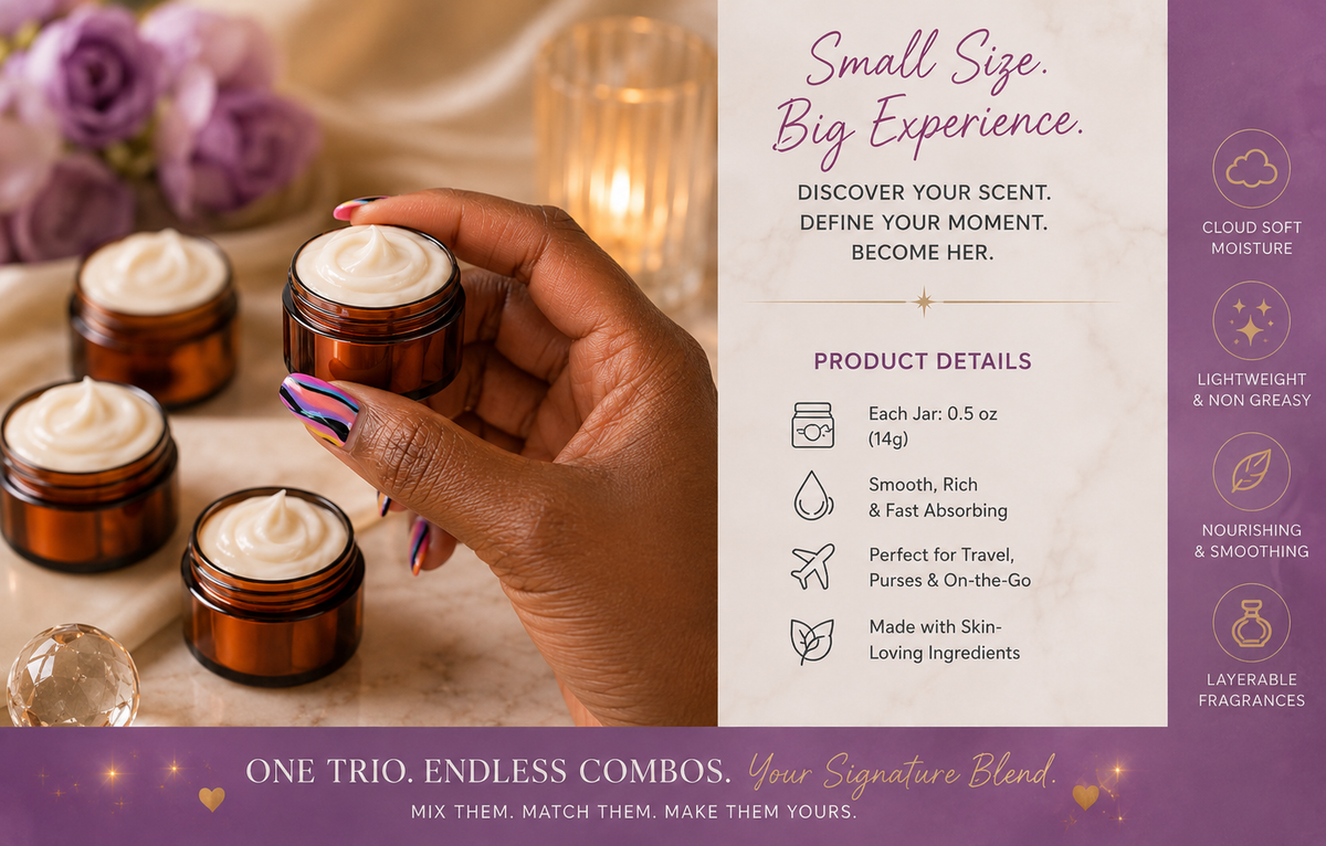Scent•Her Body Satin Discovery Trio
