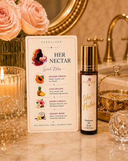 Scent•Her Perfume Oil Roll-On | 10 mL Concentrated Fragrance