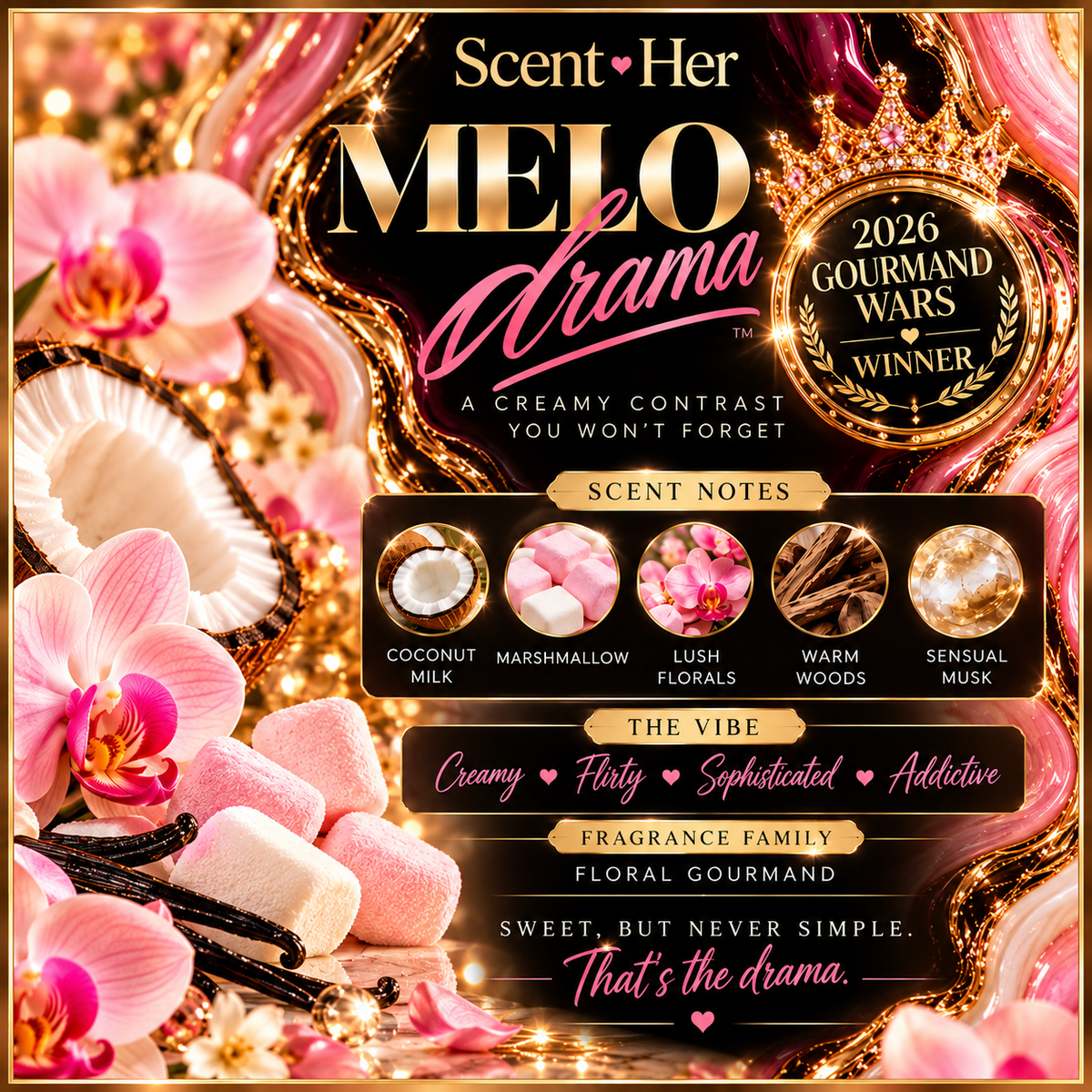 MELO drama | 2026 Gourmand Wars Winner