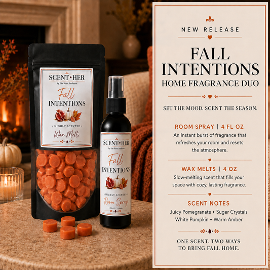 Fall Intentions Home Fragrance Duo | Room Spray + Wax Melts