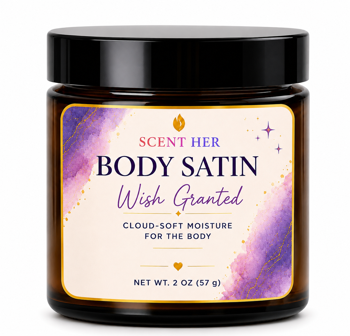 Wish Granted Moisturizing Body Satin | 2 oz - A LIMITED COLLABORATION BY SCENT•HER,OIDOREM,& ESSENCE OF JULIA
