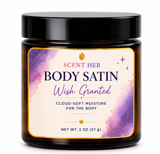 Wish Granted Moisturizing Body Satin | 2 oz - A LIMITED COLLABORATION BY SCENT•HER,OIDOREM,& ESSENCE OF JULIA